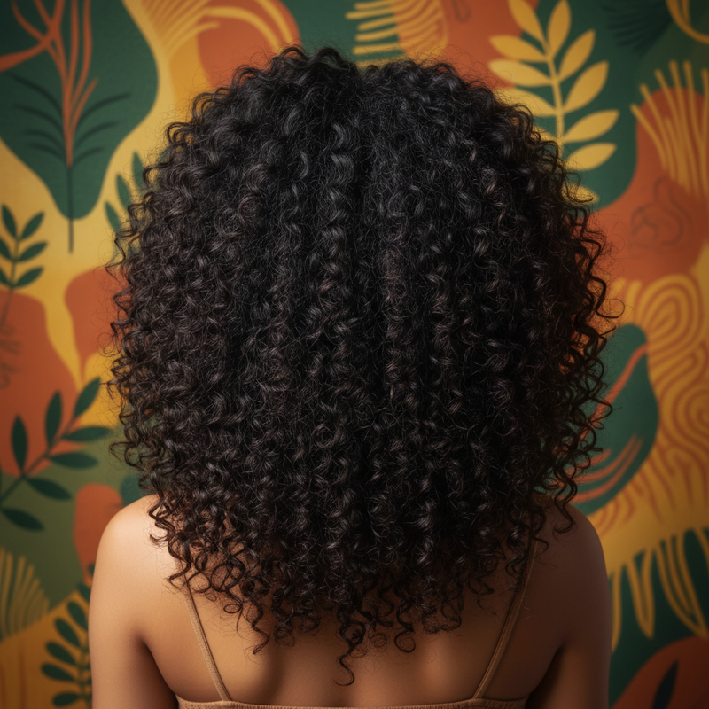Curly Hair Blog Card